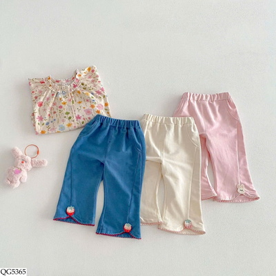 QG5365 QUẦN ỐNG LOE CHO BÉ GÁI