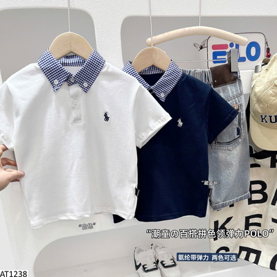 AT1238 ÁO POLO CỘC TAY PHỐI CỔ KẺ BT KACADY