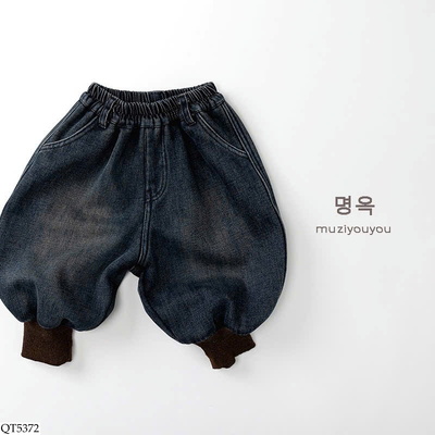 QT5372 QUẦN JEAN BO GẤU BT