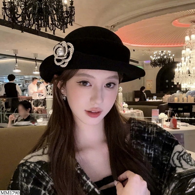 MM1790 MŨ HOA TRÀ KIỂU PHÁP CHO NỮ