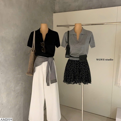 AM2019 ÁO POLO CỘC TAY W.G.W.E