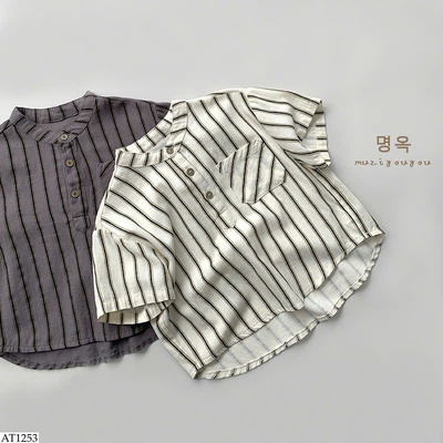 AT1253 ÁO SƠ MI CHO BÉ TRAI