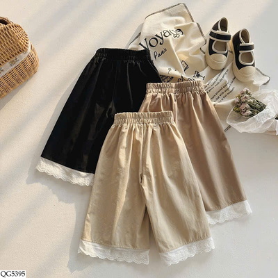 QG5395 QUẦN SUÔNG VIỀN REN CHO BG