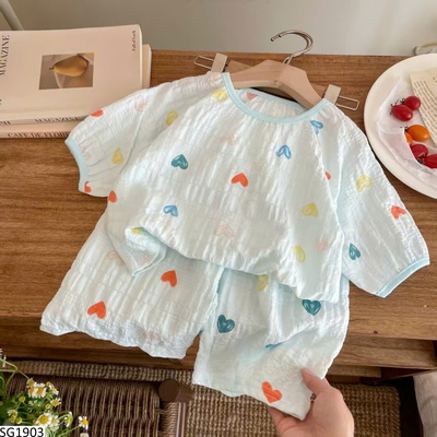 SG1903 BỘ MẶC NHÀ HỌA TIẾT CHO BG