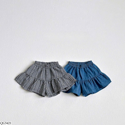 QG5421 QUẦN SHORT CHO BÉ GÁI