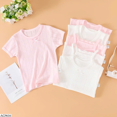 AG9616 SET 2 ÁO HÈ ĐÍNH NƠ BG