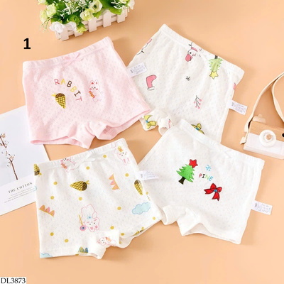 DL3873 SET 4 QUẦN CHIP ĐÙI CHO BÉ