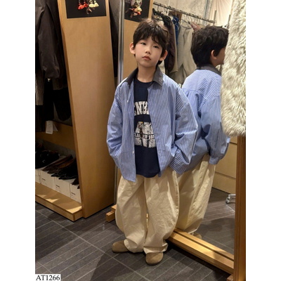 AT1266 ÁO SƠ MI KẺ SỌC BT