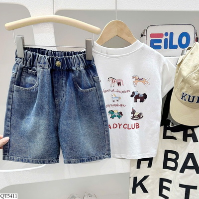 QT5411 QUẦN SHORT JEAN CHO BT HÃNG KACADY