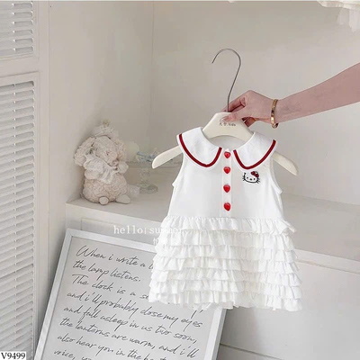 V9499 VÁY KITTY CHO BÉ