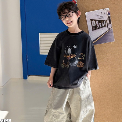 AT1291 ÁO PHÔNG HỌA TIẾT BT