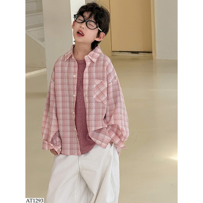 AT1293 ÁO SƠ MI KẺ CARO BT