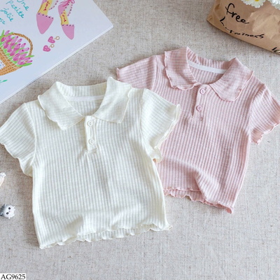 AG9625 ÁO POLO VIỀN BÈO CHO BG