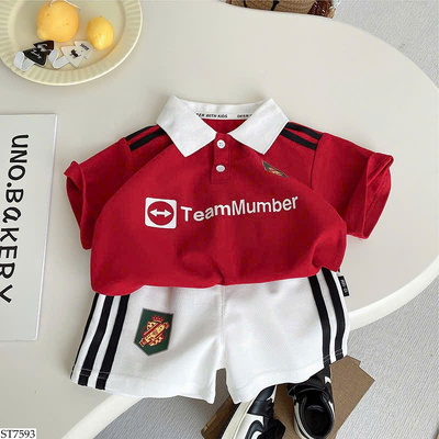 ST7593 BỘ SHORT POLO THỂ THAO CHO BT