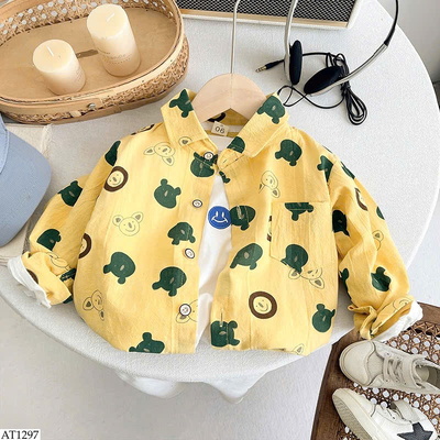 AT1297 ÁO SƠ MI GẤU BT