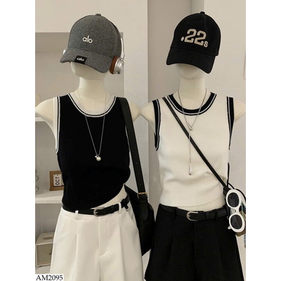 AM2095 ÁO BA LỖ PHỐI VIỀN NỮ