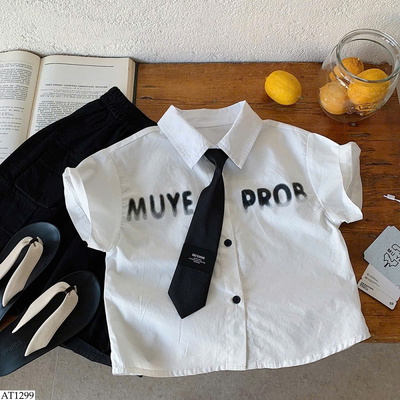 AT1299 ÁO SƠ MÌ KÈM CÀ VẠT