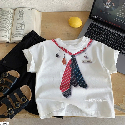 A3931 ÁO THUN CỘC TAY CHO BÉ