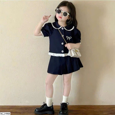SG1988 BỘ VÁY NƠ BG