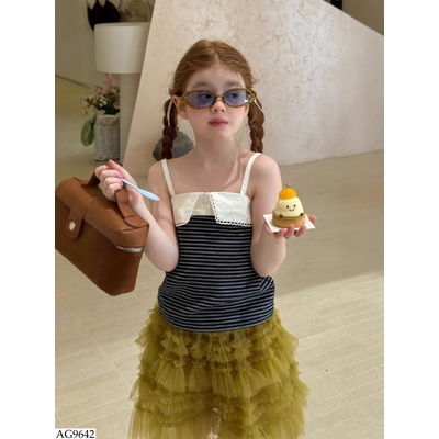 AG9642 ÁO 2 DÂY KẺ CHO BG