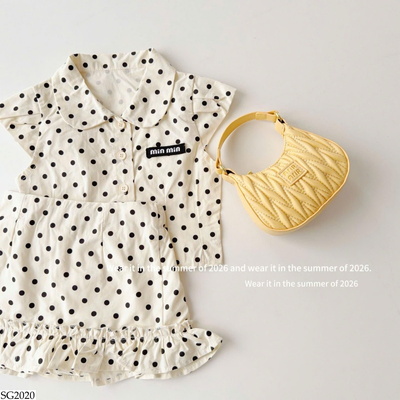 SG2020 BỘ VÁY CHẤM BI BG