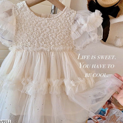 V9551 VÁY CÔNG CHÚA CHO BG