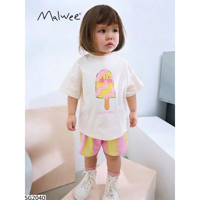 SG2040 SET HÈ HỌA TIẾT QUE KEM BG MALWEE