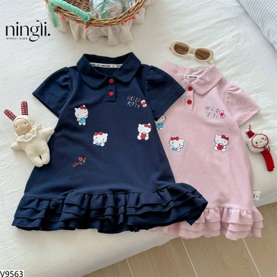 V9563 VÁY POLO KITTY CHO BG NINGLI