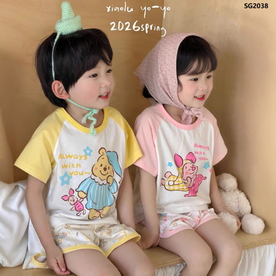 SG2038 BỘ MẶC NHÀ HOẠT HÌNH DISNEY CHO BÉ