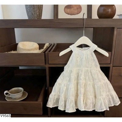 V9565 VÁY CỔ YẾM NINGLI