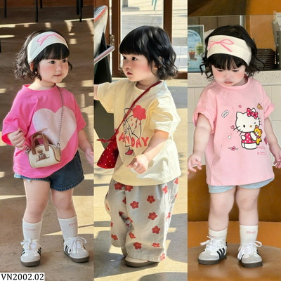 VN2002.02 SET 3 ÁO TONE HỒNG