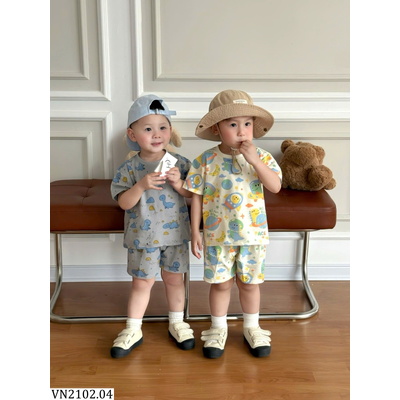 VN2102.04  SET 2B KHỦNG LONG CHO BÉ TRAI