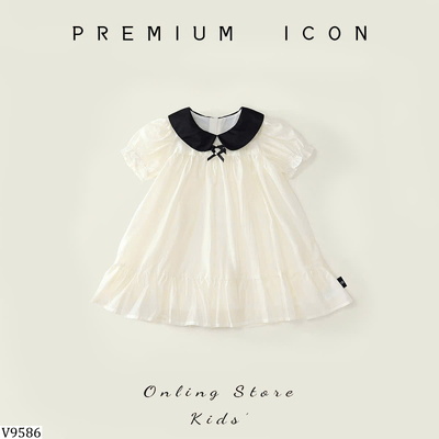 V9586 VÁY CỔ SEN PREMIUM