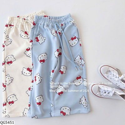 QG5451 QUẦN SUÔNG HELLO KITTY