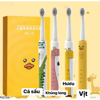 PK0766 BÀN CHẢI ĐIỆN THÚ CƯNG CHO BÉ