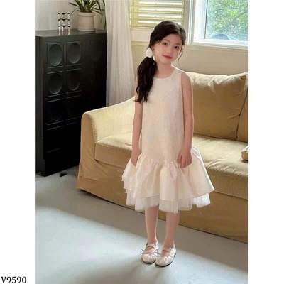 V9590 VÁY SÁT NÁCH CÔNG CHÚA BG