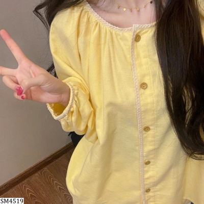 SM4519 BỘ NGỦ DÀI TAY NỮ