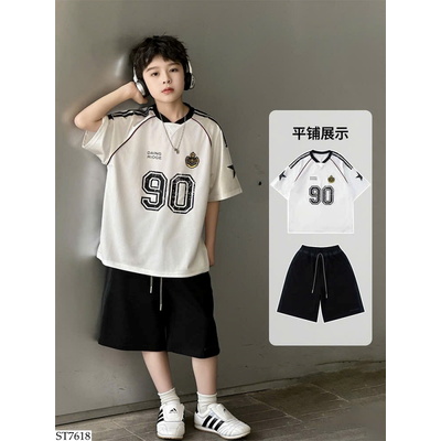 ST7618 BỘ SHORT SỐ 90 CHO BÉ TRAI