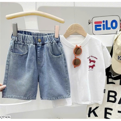 QT5436 QUẦN JEANS THÊU NGỰA HÃNG KACADY