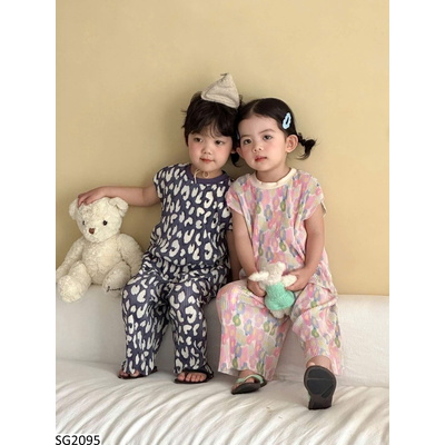 SG2095 SET HÈ HỌA TIẾT CHO BÉ
