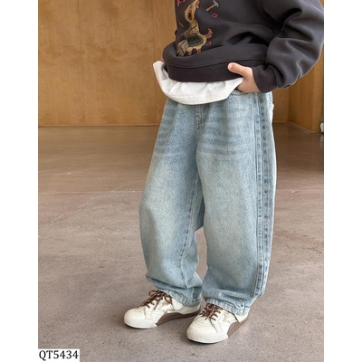 QT5434 QUẦN JEANS BAGGY BASIC AMBB