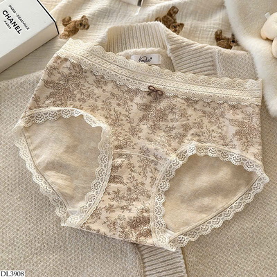 DL3908 SET 5 QUẦN CHIP HỌA TIẾT CHO NỮ