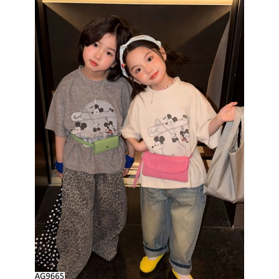 AG9665 ÁO CỘC TAY MICKEY CHO BÉ
