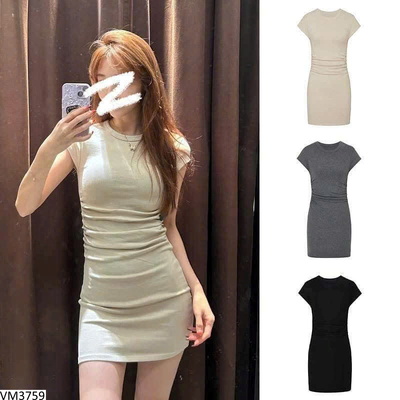 VM3759 VÁY BODY TRƠN MOSESQUEEN