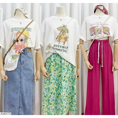 AM2172 ÁO PHÔNG NỮ IN HÌNH KUTE