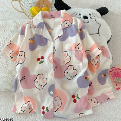 SM4545 BỘ PIJAMA HÈ CHO NỮ