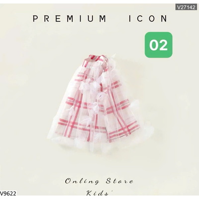 V9622 VÁY BÉ GÁI PREMIUM