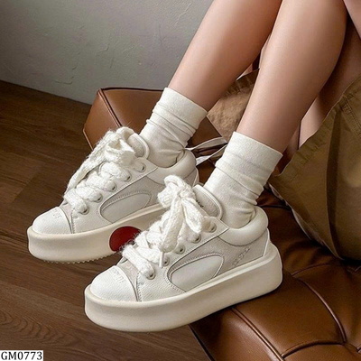 GM0773  GIÀY SNEAKER ĐẾ DÀY PHỐI TIM