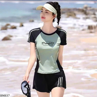 BM837 ĐỒ BƠI NỮ THỂ THAO 2 MẢNH