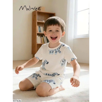 ST7636 SET TRẮNG CHO BÉ TRAI MALWEE